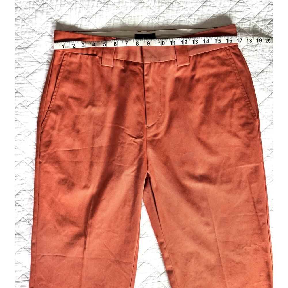 Stussy Vintage MENS cropped straight leg modern pants NWT size 32 burnt orange - Picture 7 of 11
